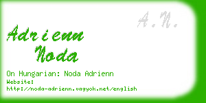 adrienn noda business card